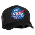 thumbnail image 5 of NASA Lunar Patched Foam Trucker Cap - Black OSFM, 5 of 5