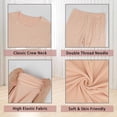 thumbnail image 6 of COMFREE Plus Size Women Thermal Underwear Long Johns Base Layer Top and Bottom Sets for Cold Weather, 6 of 7