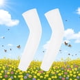 thumbnail image 4 of Arm Sleeves for Kids,UV Sun Protection Cooling Arm Sleeves for Youth Boys Girls Toddler,Sports,Running White, 4 of 6