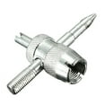 thumbnail image 4 of SPRING PARK Car Truck Bike 4-Way Tire Valve Repair Tool Tyre Accessory with 4 Valve Cores, 4 of 6