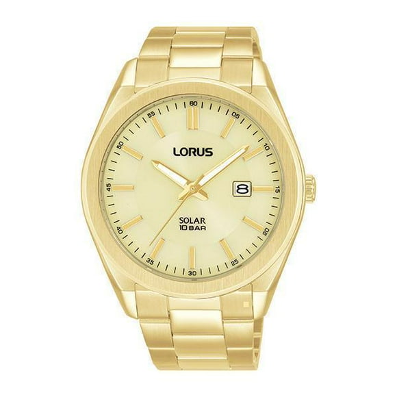 Lorus RX356A Solar Pairs Men Watch - Gold