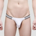 thumbnail image 2 of Sngxgn Men's Underwear Boxer Briefs Regular Long Mens Boxer Briefs Underwear Men(White,XXL), 2 of 3
