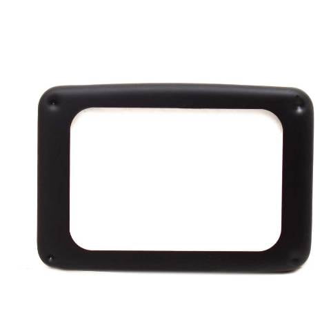 Godfrey Boat Radio Plate Panel 423472 | Black 6 3/8 x 4 1/8 Inch