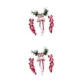 thumbnail image 1 of Cateissary 9 Pieces Wedding Car Decorations Kit Bows Flower Silk Ribbon Set rosa melocotón 2Conjunto, 1 of 6
