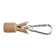 thumbnail image 3 of Beisidaer 8Pcs Wood Shrimp Octopus Egi Squid Fishing Hook Protective Cover With Carabiner, 3 of 8