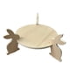 thumbnail image 5 of Bandeja de Madera para Postres con Pedestal para Cupcakes de 9.8 Pulgadas, Soporte para Pasteles, Bandeja para Servir para El Hogar, Fiesta de Pascua, Conejo BLESIY Puesto de pasteles, 5 of 8