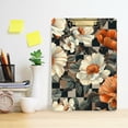 thumbnail image 2 of FORMRS Acrylic Clipboard with Low Profile Clip Standard A4 Letter Size, 12.5" x 9", Gray Floral Pattern, 2 of 8