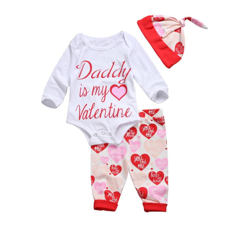 walmart baby valentines outfit