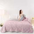 thumbnail image 4 of Feinib Cooling Blanket on Sale Heavy Blanket 59*79 Inch for Sleeping Perfect，Ice Blanket Summer Cooler Quilt for Hot Sleepers and Night Sweats Cooler Comforter Cooler Fiber Soft Machine Washable, 4 of 9