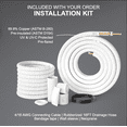 thumbnail image 2 of Cooper & Hunter 28000 BTU 230V Wall Mounted Tri 3 Zone Mini Split Heat Pump Air Conditioner 9K+9K+9K Cover 1200 Sq Ft WiFi, 2 of 11