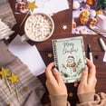 thumbnail image 5 of Christmas Themed Notebook, Holiday Illustration Card Book, Journal and Message Book, 5 of 5
