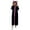 N138-Black, variant on NAFUU Zipper Robes for Women Long Bathrobe Hooded Robe With Adorable Cat Ears Bathrobe Sleepwear Party Cozy Warm Night Dress Loungewear Xmas Holiday Jammies