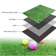 PZG Premium Artificial Grass Rug w/ Drainage Holes & Rubber Backing 2