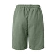 thumbnail image 4 of Ymyiu Casual Men's Shorts Men's Classic Fit Golf Shorts Basic Lightweight Stretch Hiking Casual Short with 2 Pockets Size 4XL(Green, 4XL), 4 of 7