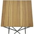 thumbnail image 5 of DecMode 14"W, 24"H Metal Contemporary Accent Table, Black, 1-Piece, 5 of 9
