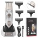 thumbnail image 2 of Electric Hair Trimmer LCD Professional Hair Clipper Cutting Grooming Kits for MenSilver, 2 of 4