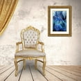 thumbnail image 3 of Kimberly, Allen 11x14 Gold Ornate Wood Framed with Double Matting Museum Art Print Titled - Midnight Palm Leaves 1, 3 of 4