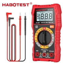 HABOTEST HT108L Digital Multimeter DC AC Voltmeter,TRMS 2000 Counts Electrical Tester,Ohm Volt Amp Mete,Electric Tools for Househould Outlet