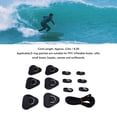 thumbnail image 3 of Stainless Steel D Ring Patch Kit, Triangular D Rings PVC Patch with Elastic Cord Hooks, Deck Rigging Kit for Inflatable Boat Kayak Dinghy SUP Surfboard Paddleboard, 3 of 7