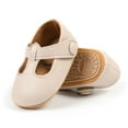 thumbnail image 6 of Hjtefg Baby Girls Soft Sole Sandals - Comfortable Breathable Slippers 0-18 Months, Lightweight Everyday Shoes for Little Feet,Color: 2-Beige Size: 6-12 Months, 6 of 9
