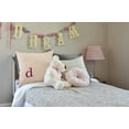 thumbnail image 3 of Simply Daisy 18" x 18" Modern Monogram Decorative Throw Pillow, Dusty Rose, 3 of 3