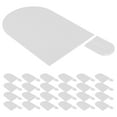 thumbnail image 4 of 25 Sets 4 x 6 Inch Clear Arch Acrylic Sign with Stand Blank Arched Round Top Sheet Ar xc2900, 4 of 6