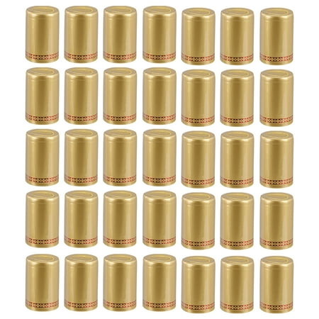 

100pcs 33mm Red Wine Sealed Cover Bottle Heat Shrinkable Bottle Cover
