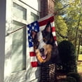 thumbnail image 2 of Australian Stumpy Tail Cattle Dog American Flag Flag Canvas House Size, 2 of 4