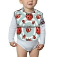 thumbnail image 6 of Susaid Insects Print Bibs for Babies Toddlers Adjustable Waterproof Free Soft Durable Bibs for eating with Large Pocket Food Catcher, 6 of 8