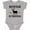 AC-Heather Grey, variant on Inktastic Hunter in Training Hunting Boys Baby Bodysuit