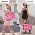 thumbnail image 6 of Large Capacity Tote Bag,Pink Breast Cancer Handbag Fashion Luxury Tote Bag,15.7"x13"x 5.1" Inches,Laptop Compatible, 6 of 6