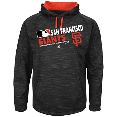 MLB Men's Big and Tall On-Field Team Choice Streak Therma Base Fleece Hoodie (6XL, San Francisco Giants) by Profile