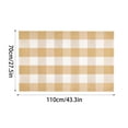 thumbnail image 3 of Area Rug, 28"x43" Pink and White Checkered Rug Plaid Outdoor Rugs, Soft Machine Washable Cotton Woven Welcome Mat Area Rugs for Home Decor, Bedroom, Doormat, Balcony, Porch, Patio, 3 of 6