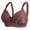 Brown, variant on Large Size Comfortable Breathable No Rims Invisible Bras for Women