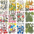 thumbnail image 1 of 35-42pcs Real Dried Flowers Pressed Leaves For Epoxy Resin Jewelry Making Diy, 1 of 4