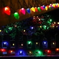 thumbnail image 5 of Twinkle Star Christmas Lights, 50 LED 24.5ft Christmas Lights for Christmas Decoration, Connectable Indoor Outdoor Strawberry String Lights for Patio & Holiday Parties, Multicolor, 5 of 7