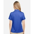 thumbnail image 3 of Team 365 TT51HW Women's Zone Sonic Heather Performance Polo-Sport Royal Heather-3XL, 3 of 6