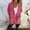 Pink, variant on Zedker Blazers for Women Summer Lightweight Button 3/4 Sleeve for Women Business Casual Suit Jacket with Pockets