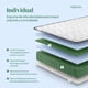 thumbnail image 4 of Colchón Individual En Caja Kingshouse Espuma Alta Densidad Memory Foam 190x100x12cm Blanco Individual, 4 of 7