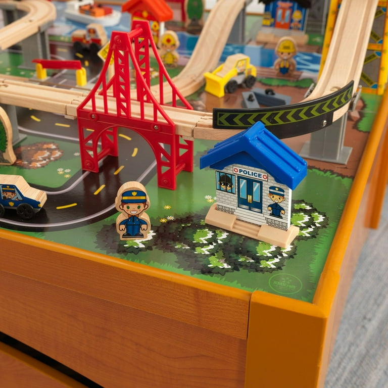 Kidkraft Ride Kidkraft Metropolis Table And Train Set Metropolis