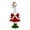 #2 Red, variant on AYktou Christmas Goose Outfit Set, Christmas Tree Porch Goose Costumes for 23 Inch Cement, Cute Lawn Goose Clothing with Hat, Yard Goose Clothes Dress for Xmas Holiday Entrance Garden Patio Decor