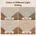 thumbnail image 7 of Design&I 6'x9' Ultra Soft Area Rug, Entryway Checkerboard Grid Farmhouse Plaid Door Front Doormat None Fluffy Washable Non Shedding for Guest Room Bedroom Living Room, 7 of 7