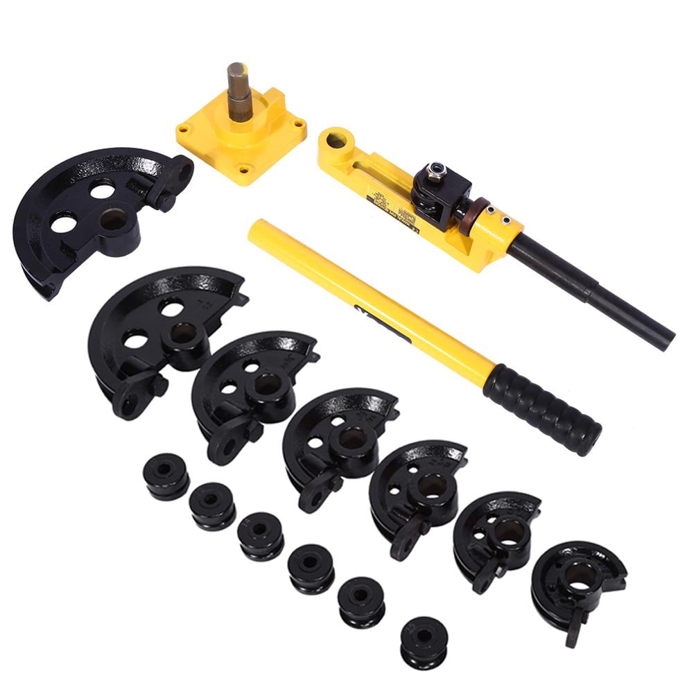Mgaxyff Pipe Bender, Pipe Bending Tool,Manual Pipe Bender Lever Type