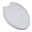 White, variant on GSI Homestyles Elongated Slow Close Toilet Seat, Commercial Heavy Duty Plastic - Off-White — Residential Use, Standard Application