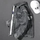 thumbnail image 4 of Chaqueta vaquera azul con botones para hombre, otoño, color negro, con bordado, abrigo vaquero para hombre, estampado, talla grande, ropa de abrigo de alta calidad, talla L, nueva en talla grande, 4 of 5