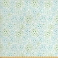 thumbnail image 1 of Abstract Upholstery Fabric by the Yard, Modernistic Pattern of Stars Deformation Motif Bubble Inspired Graphic, Decorative Fabric for DIY and Home Accents, Green Seafoam White by Ambesonne, 1 of 4
