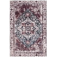 thumbnail image 2 of Safavieh Easy Care Salim Oriental Machine Washable Area Rug, Red/Navy, 2' x 3'4", 2 of 11
