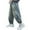 Blue, variant on Boys Pants Boys Jeans Relaxed Fit Wide Leg Denim Trousers with Flexible Elastic Waistband and Cargo Pockets Youth Casual Wear