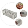 thumbnail image 4 of Tube à Granulés Carré en Acier Inoxydable de 6 Pouces pour Barbecue, 4 of 9