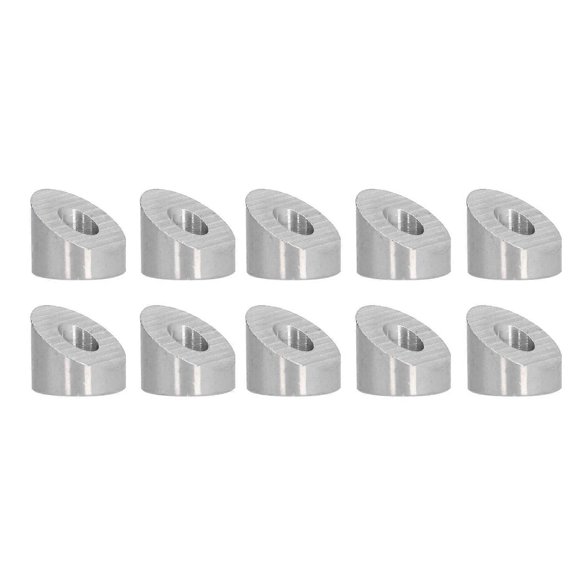 10Pcs Angle Beveled Washer Stainless Steel High Tensile Strength Weatherproof Rustproof 30 Degree Wa